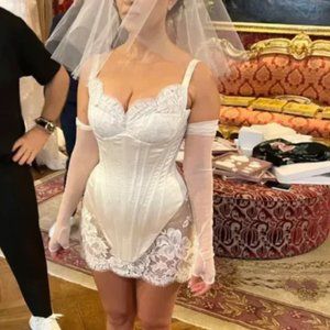 Kourtney Kardashian Wedding Dress Look Alike!
